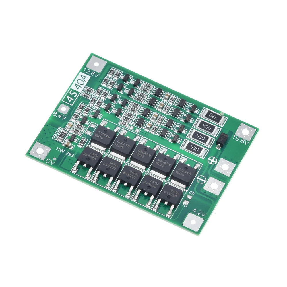 4S 40A BMS Battery Management System – Balanced