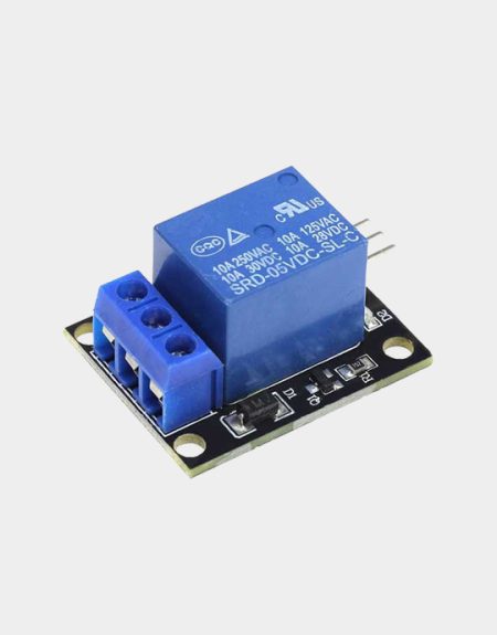 1 Channel 5V Active-High Electromagnetic Relay Module