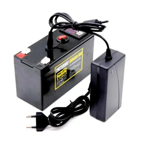 12V 24.5Ah Lithium Battery Pack + 12.6v5A Charger