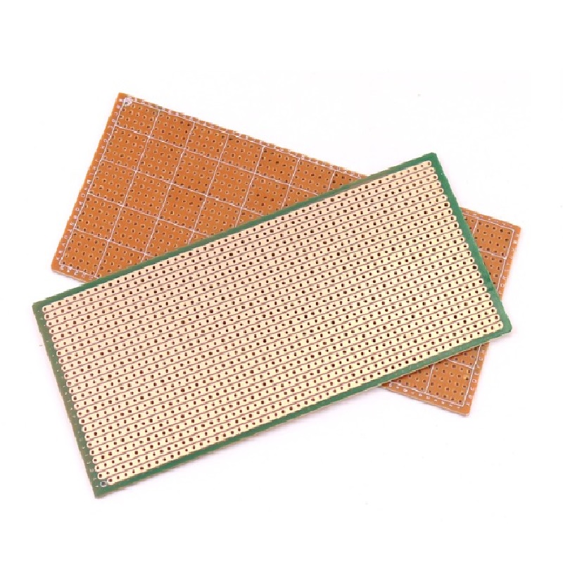 145x65mm Stripboard Circuit Board - Single Side - line