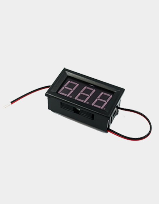 3-Digits LED Digital Voltmeter