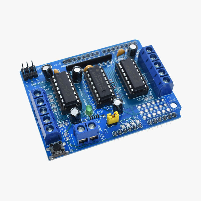 L293d 4 channels Motor Driver Shield for Arduino Uno