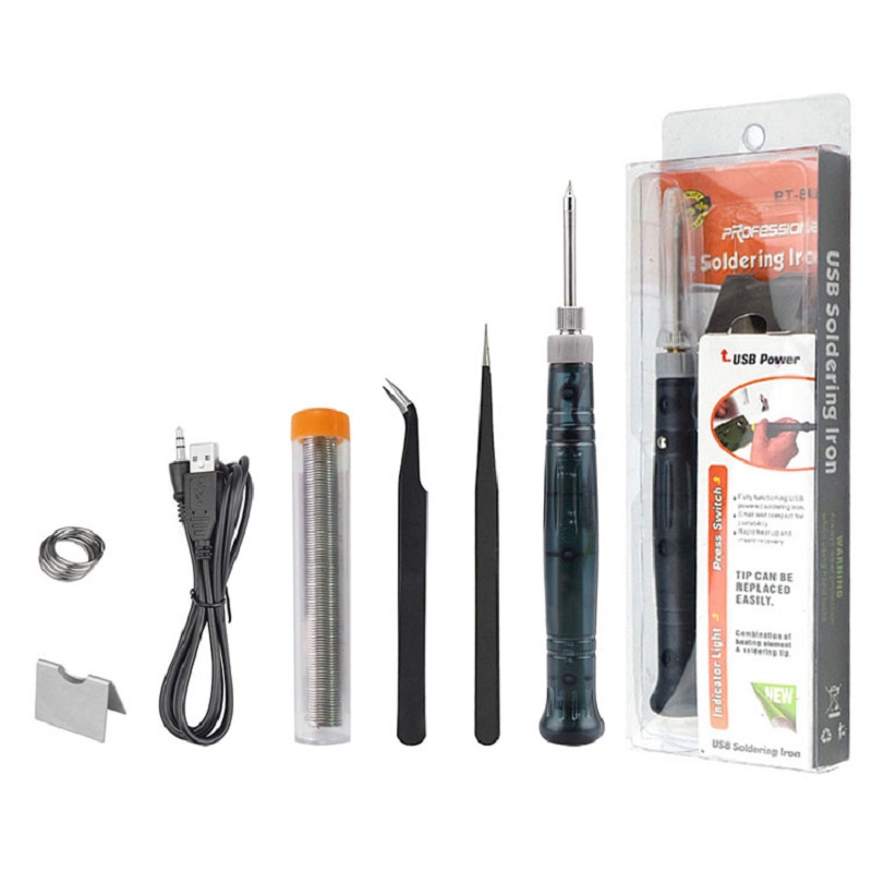 USB Soldering Iron Set – 5v 8W