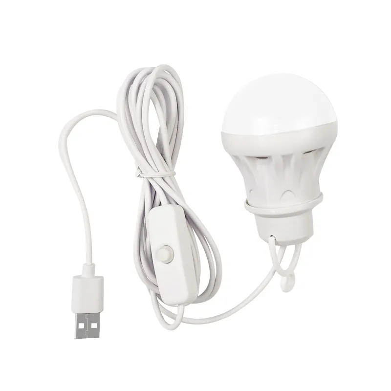 5v 3W USB LED Light with switch – 2.3M Wire