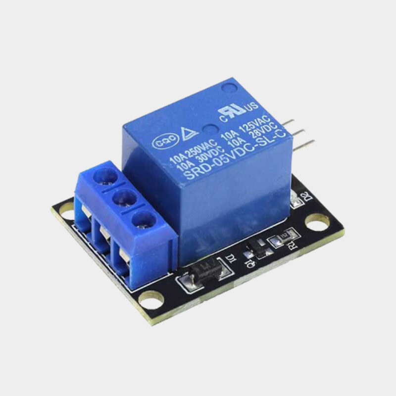 1 Channel 5V Active-High Electromagnetic Relay Module