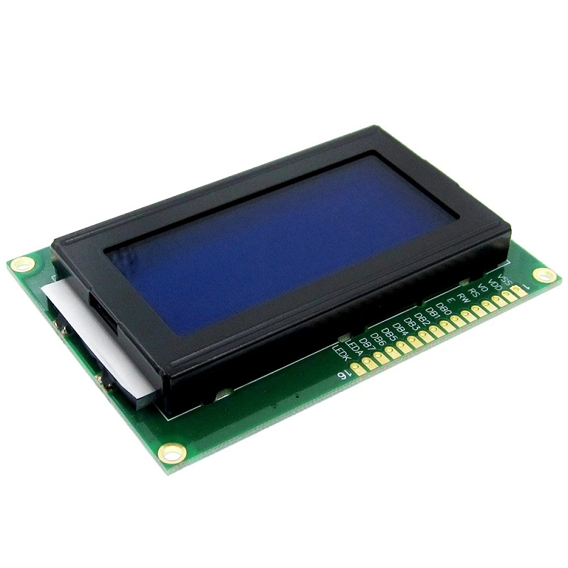 16×4 Characters LCD without I2C Module