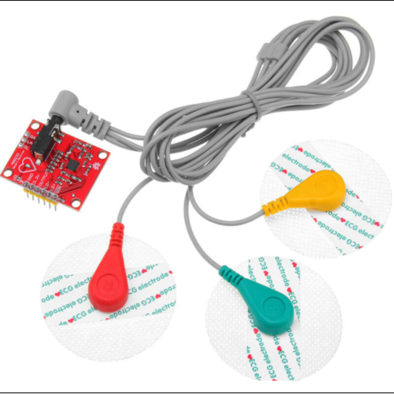 AD8232 ECG Heart Rate Sensor Module Kit