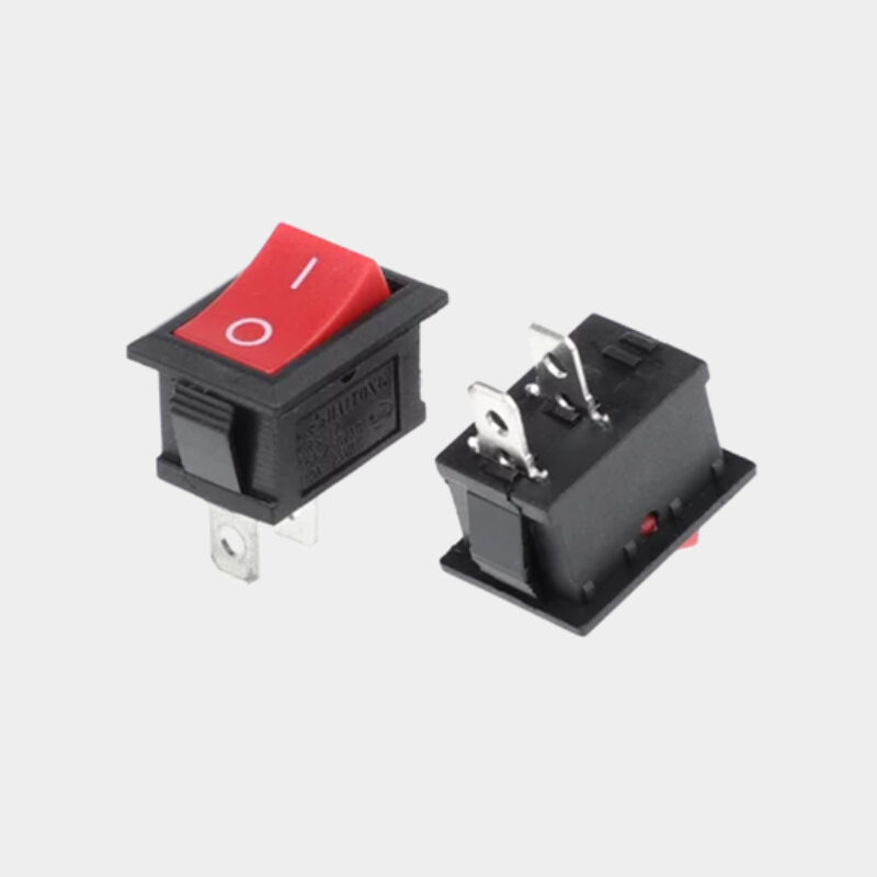 2 Pin ON/OFF Rocker Switch 21 x 15mm 6A/250V