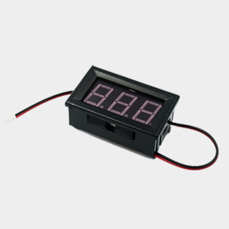 3-Digits LED Digital Voltmeter