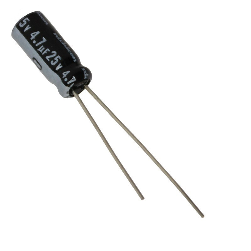 4.7uF 25V Electrolytic Capacitor – 3x5mm