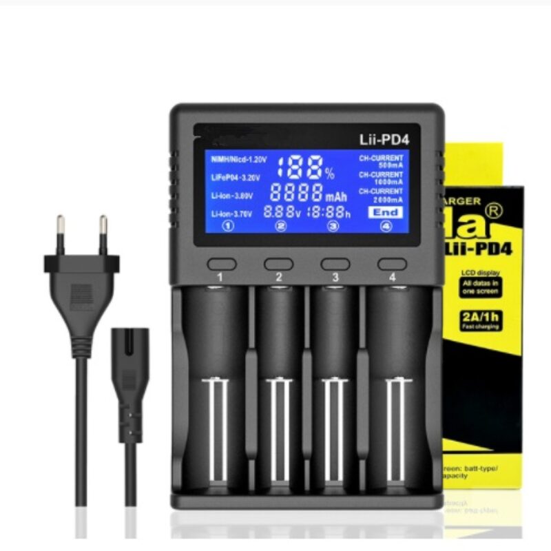 Lii-PD4 Smart Cylindrical Battery Charger