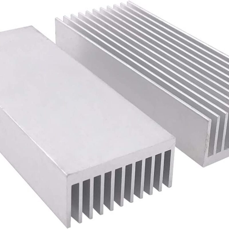 50x20x10mm Aluminum Heatsink for Transistors & ICs