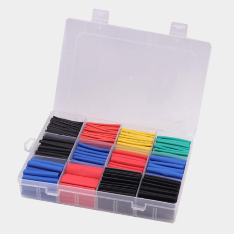 750pcs Polyolefin Colored Heat Shrinkable Tubes