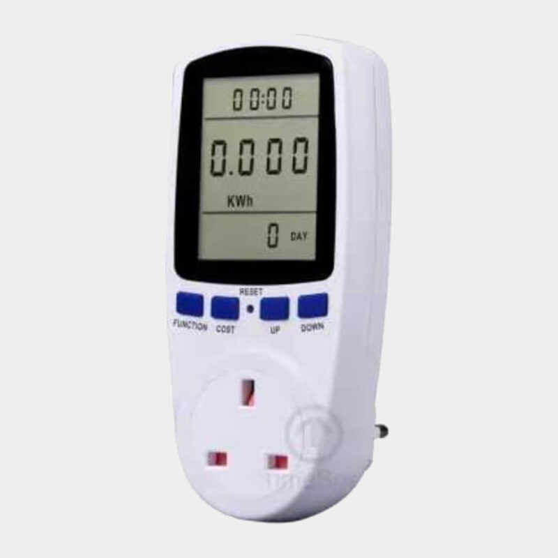 Digital AC Power Voltage Energy Cost Meter