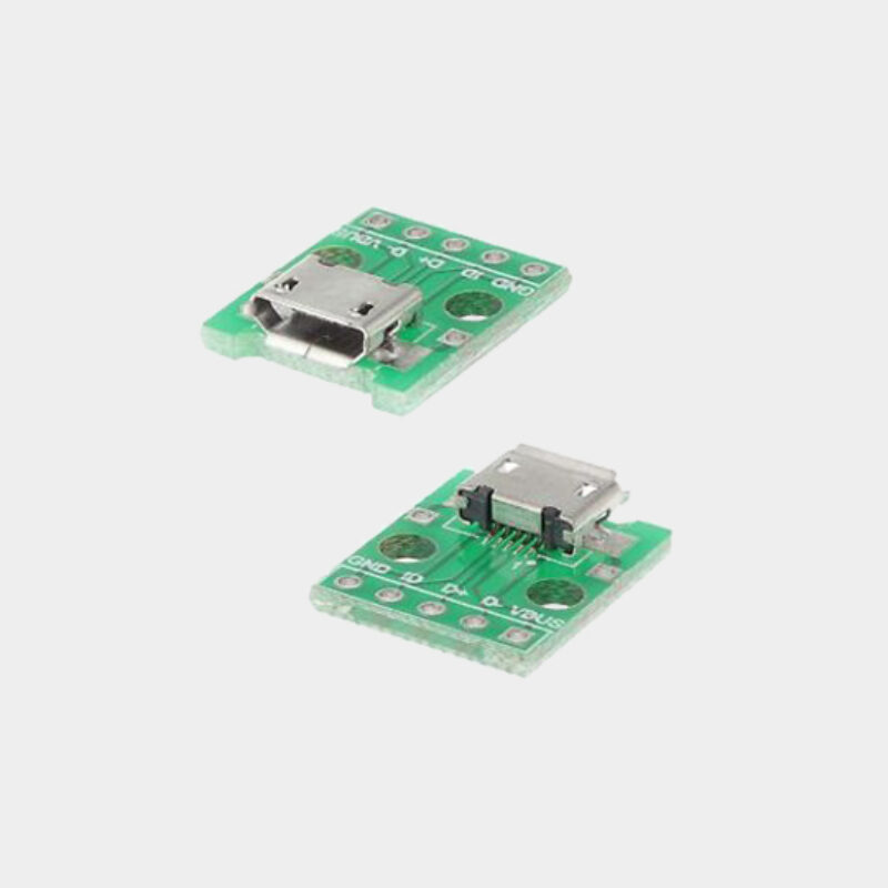 Female Micro USB to DIP Converter Board