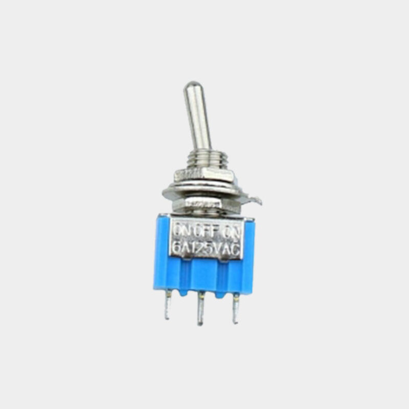 Mini Toggle Switch 3-Pin ON-OFF-ON