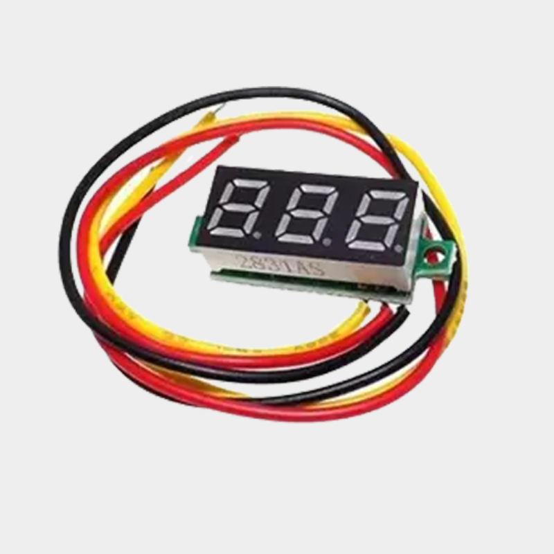 Mini 0.28 Inches 3-Wires Digital Voltmeter