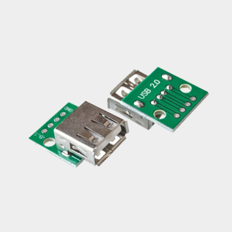 USB 2.0 Female To DIP 2.54mm 4Pin Converter board