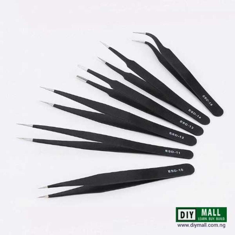 Vetus Antistatic Stainless-Steel Tweezers