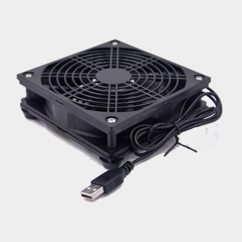 DIY 5V USB Silent Brushless Fan 120x25mm With Protective Mesh