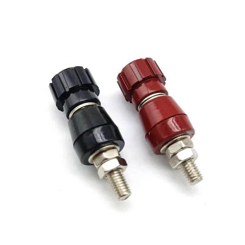 1 Pair Red and Black 5mm Post Terminal Block