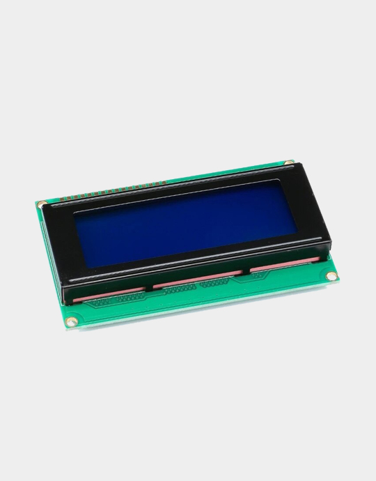 20x4 characters LCD with I2C Module - Blue backlight