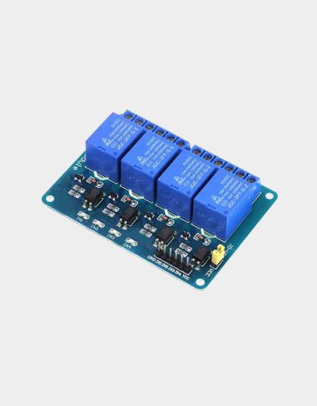 4 Channels 5v Active-Low Electromagnetic Relay Module