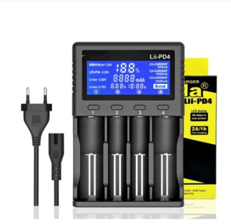 Lii-PD4 Smart Cylindrical Battery charger