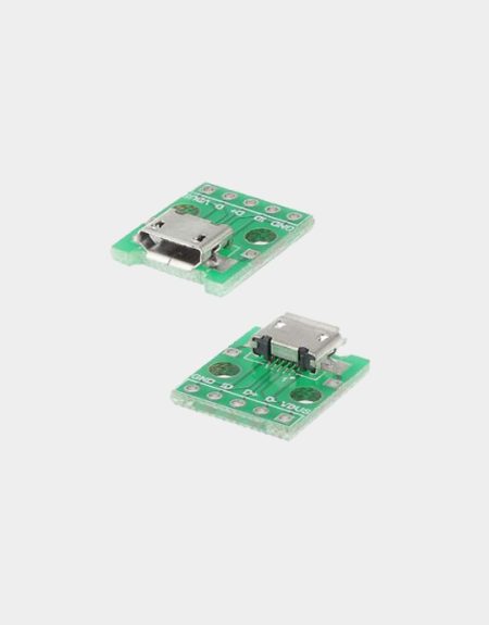 Female Micro USB to DIP Converter Board