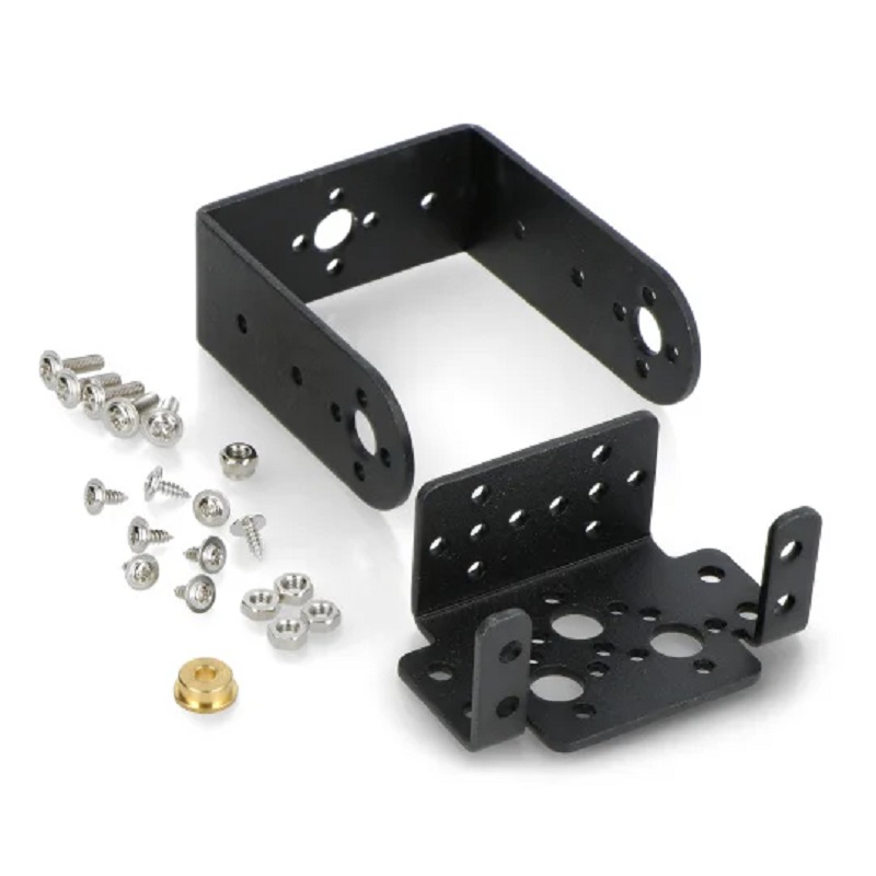 Metal 2 DOF Pan and Tilt Servo Mounting Bracket Kit